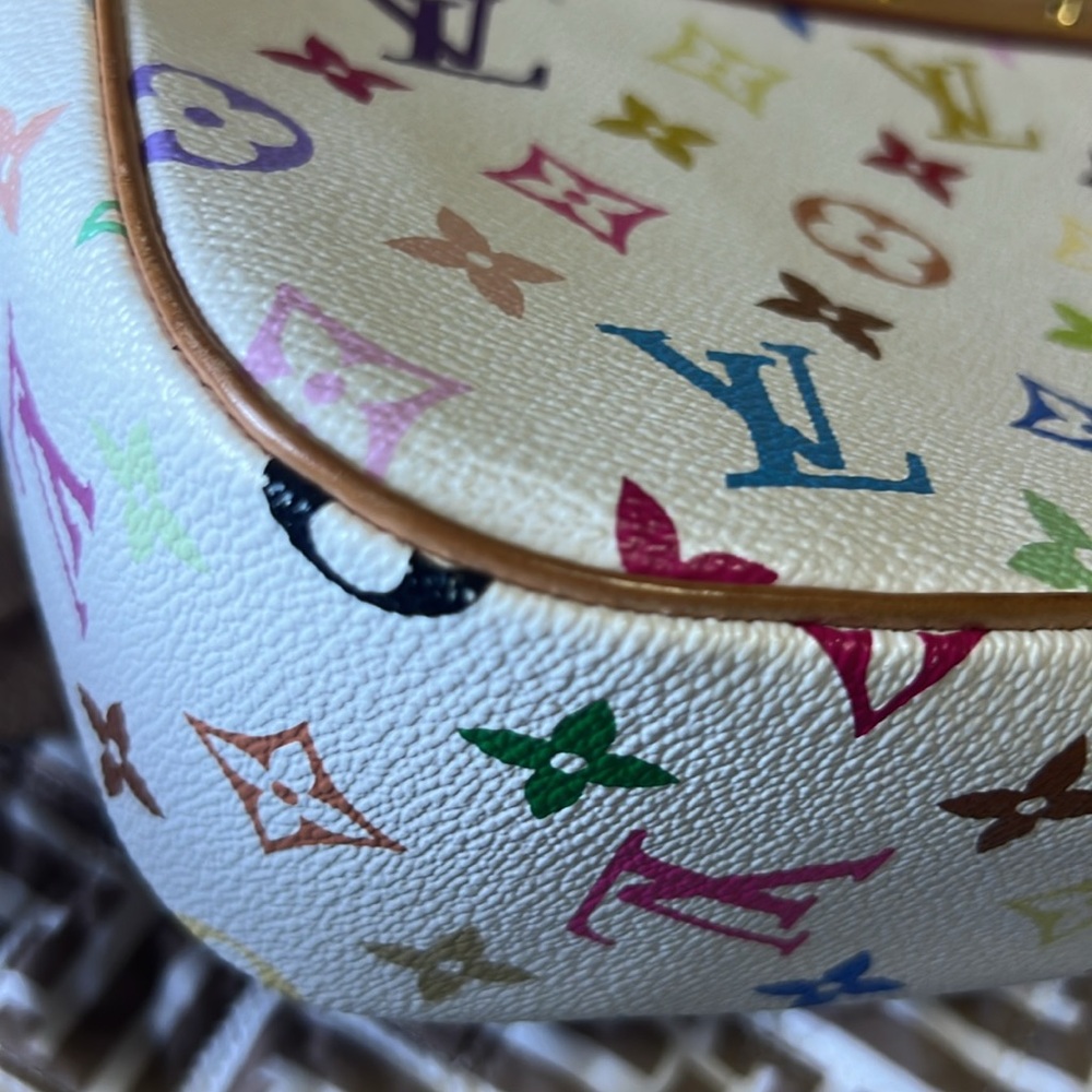 Murakami Louis Vuitton Multicolor Monogram Bag solonge - Picture 11 of 14
